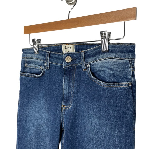 Acne Studios | Skin 5 Jeans in Used Blue 28 - Picture 3 of 8